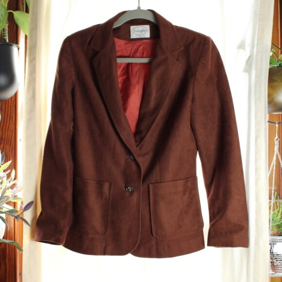 70s Vintage Blazer by Swingles Size XS - Picture 1 of 9